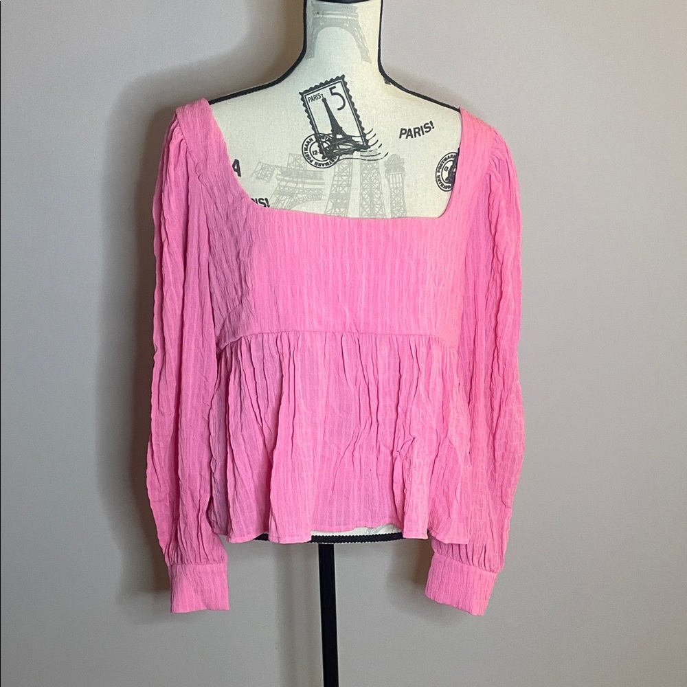 WAYF Pink Women's Top